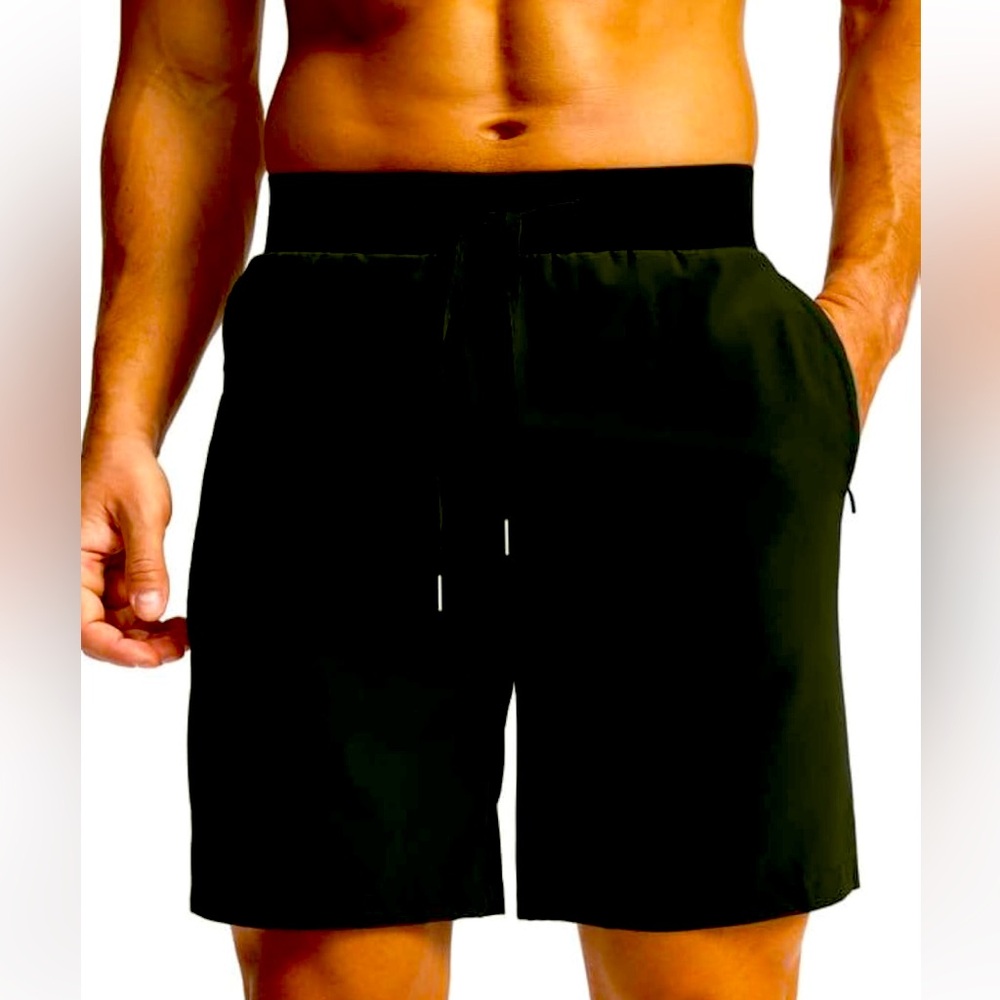 New G Gradual Men's Workout Shorts with Zipper Pockets 7" Lightweight Quick Dry
